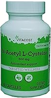 Vista 1 de Vitacost N-acetil cisteína (NAC) - 600 mg - 60 Cápsulas
