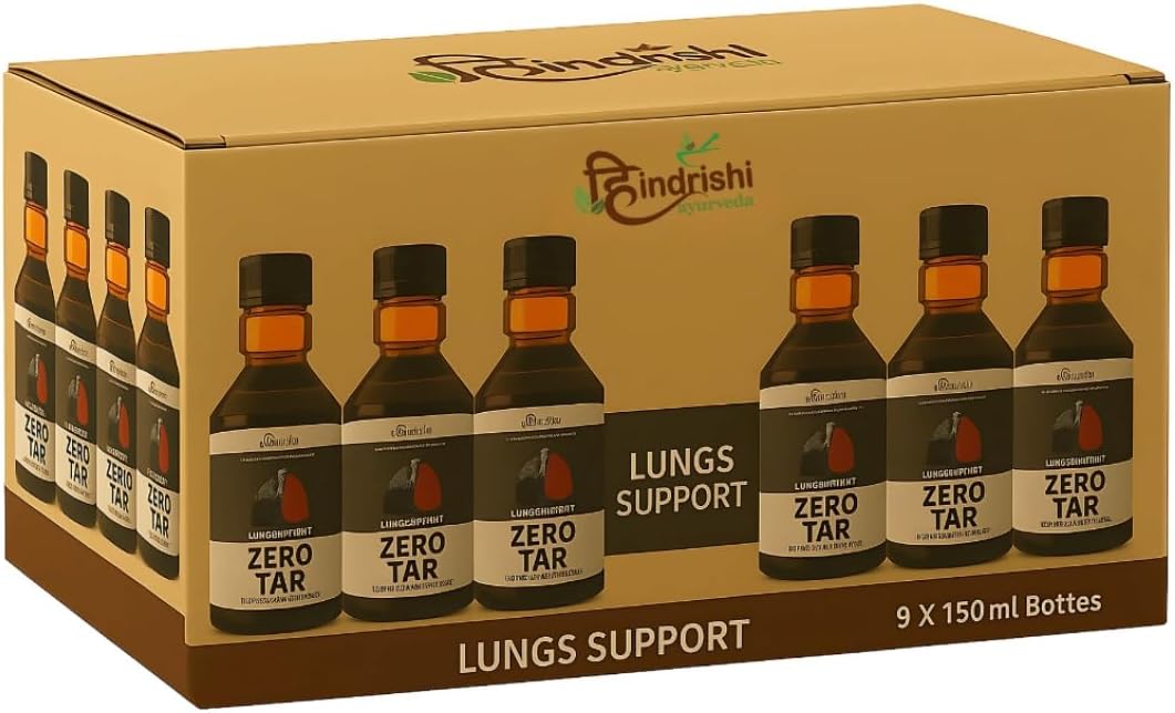 Zero Tar โ Blend of 10 Selected Herbs โ 150ml (Set of 9)