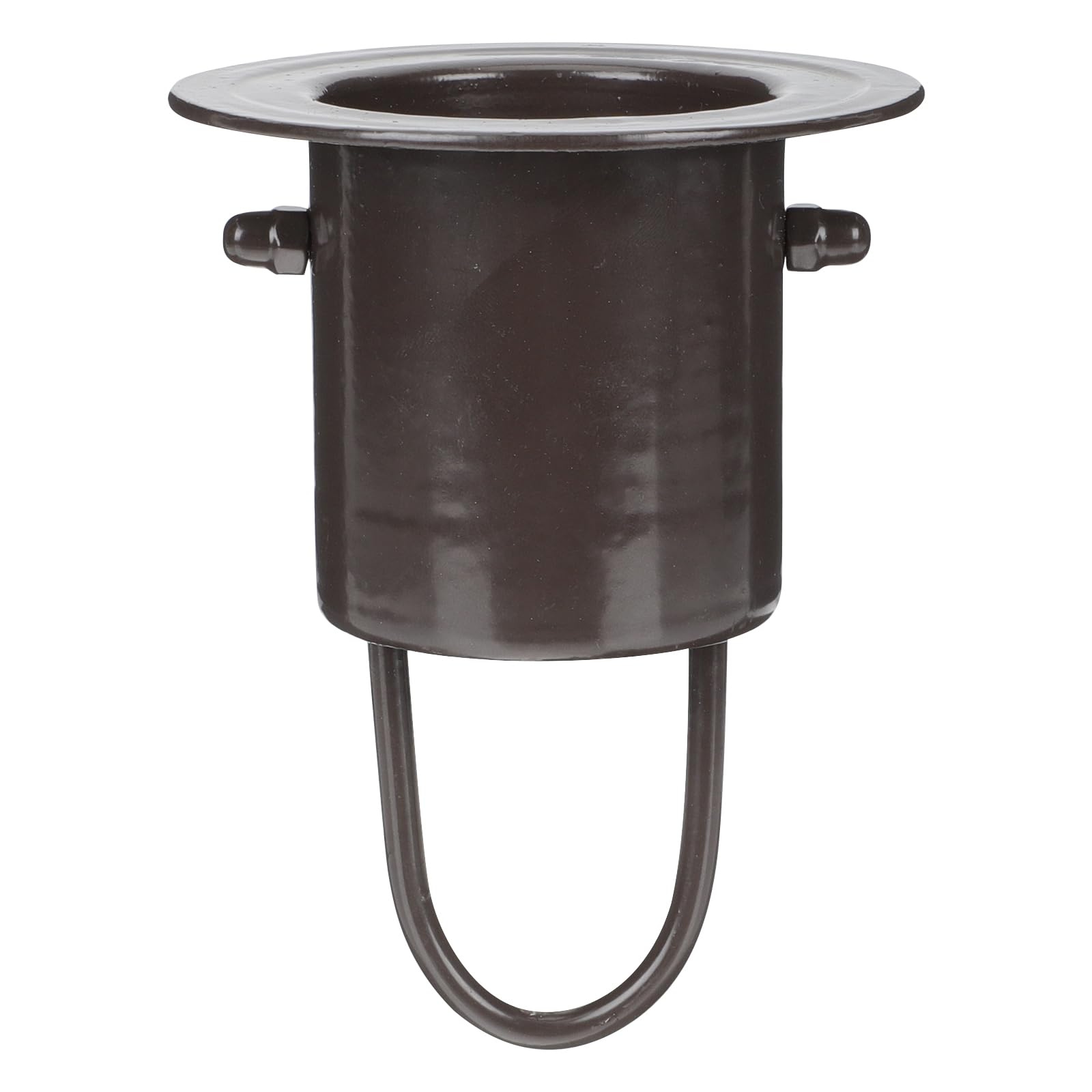 Operitacx Ganci di Installazione in Alluminio 4.72x3.54x3.54 Pollici Kit Adattatore per Catena Pluviale per Grondaia