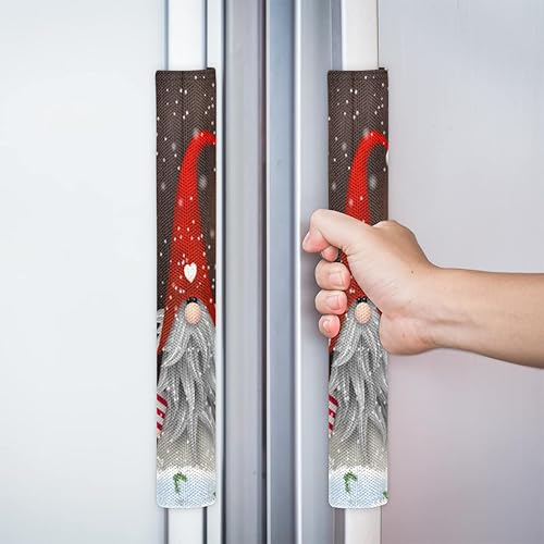 Vista 20 de Pardick Juego de 2 fundas para manija de puerta de refrigerador, huevo de madera de Pascua, lavable, para nevera, lavavajillas, Mocrowave, horno, z