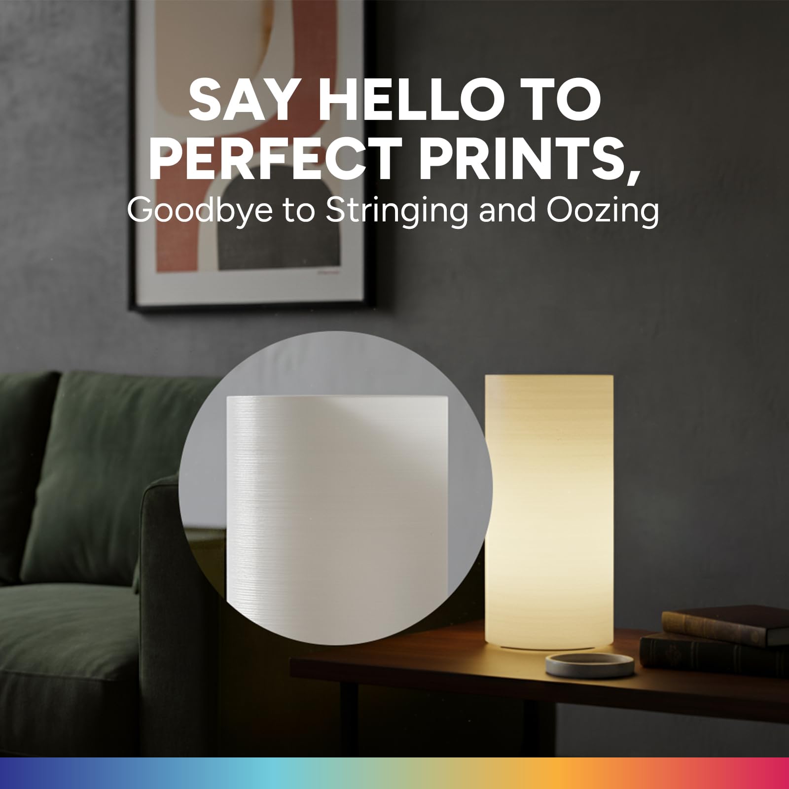 OVERTURE 6KG Bundle PETG 3D Printer Filament 1.75mm, Neatly Wound Durable PETG 6 Pack 1kg(2.2lbs), Strong Toughness Filament, Dimensional Accuracy +/- 0.02mm, Fit Most FDM Printers (6 Color (6-Pack))