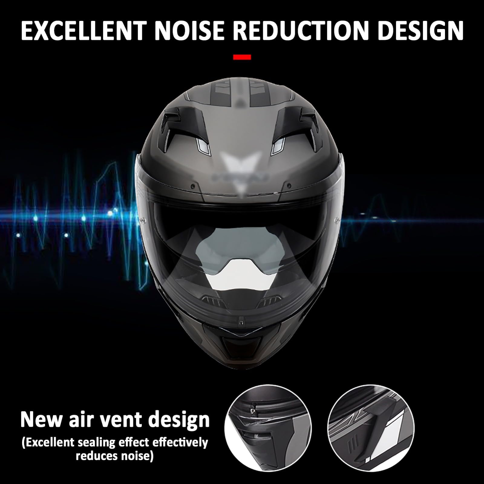 Kask motocyklowy, integralny kask motocyklowy, kask rowerowy z odchylaną osłoną przeciwsłoneczną, unisex, dopuszczony przez ECE 22.06