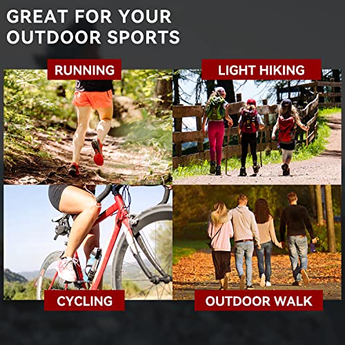 Socks Daze 6 Pack Merino Wool Dress Socks Men Women's Everyday Hide And Seek Ultra Light Trail Hiking Outdoor Athletic Performance Tennis Golf No Show Socks, Large, Black #TOP5