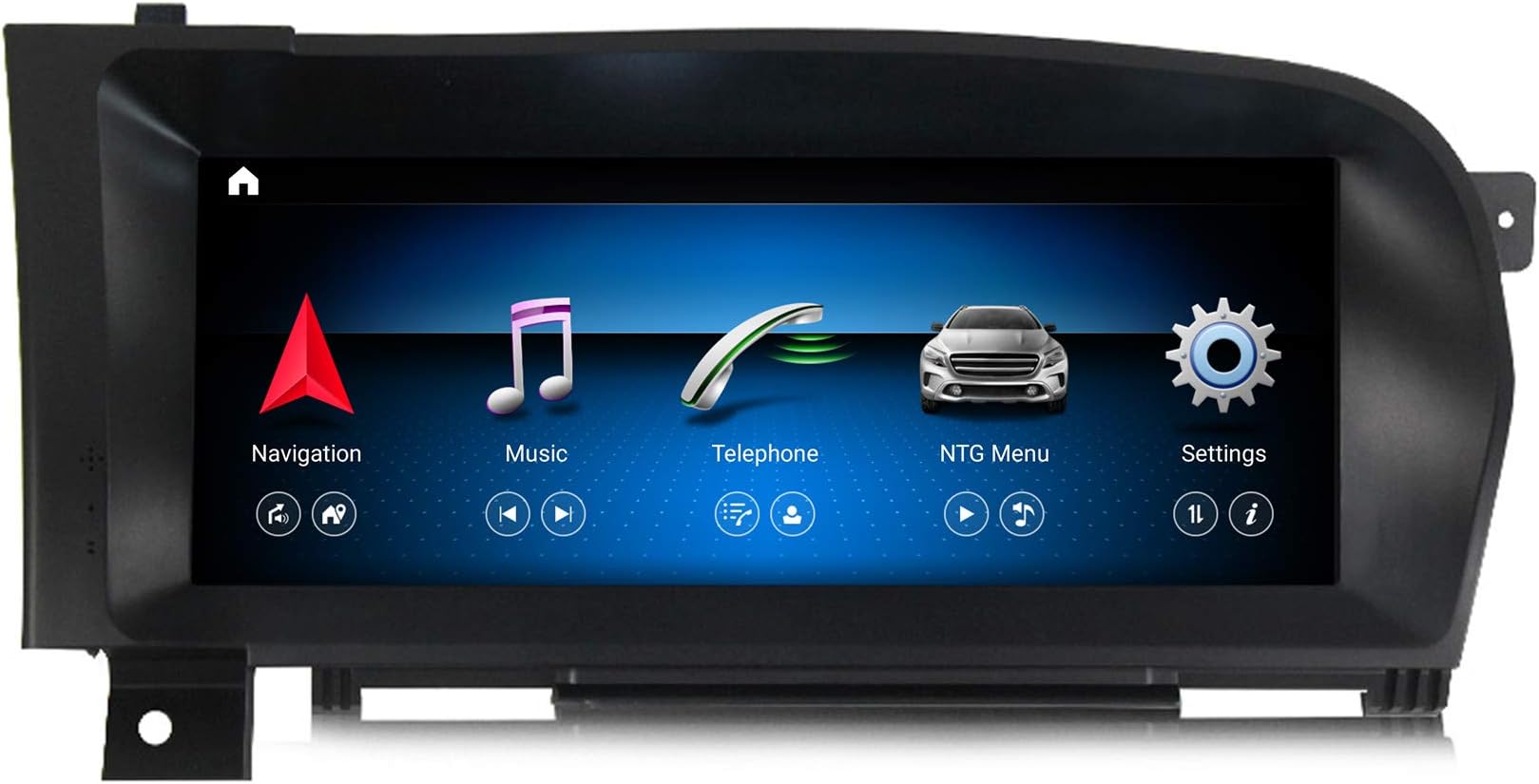 10.25'' Android 10 8 Core 4+64G Car Radio Multimedia Player GPS Navigation for Mercedes Benz S W221 W216 CL 2005-2013 S-Class Head Unit (NTG 3.0)