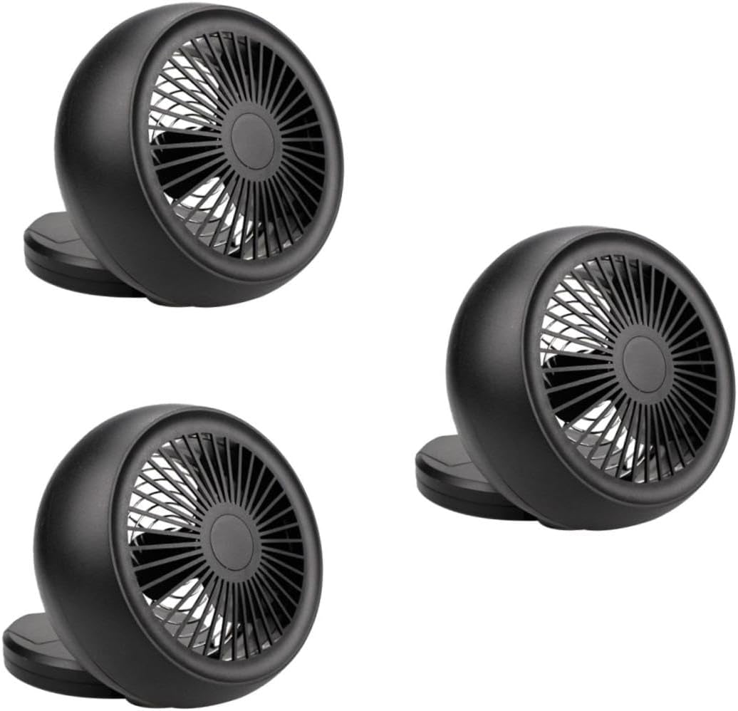 3pcs Usb Battery-powered Small Fan Desktop Mini for Cooling Summer Portable