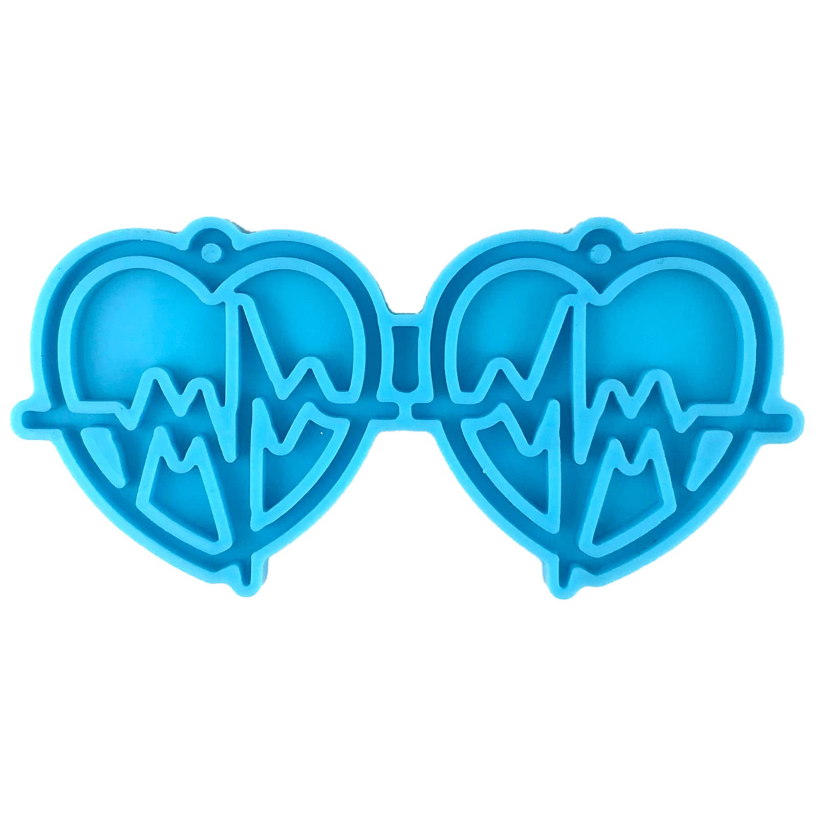 ordinarYone Love Silicone Mold Crystal Epoxy Earrings Decorative Pendants Ornament Jewelry Epoxy Mold for