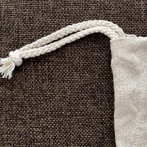 Bolsas de pan bolsos de cordón reutilizables ecológicos para pan casero 3