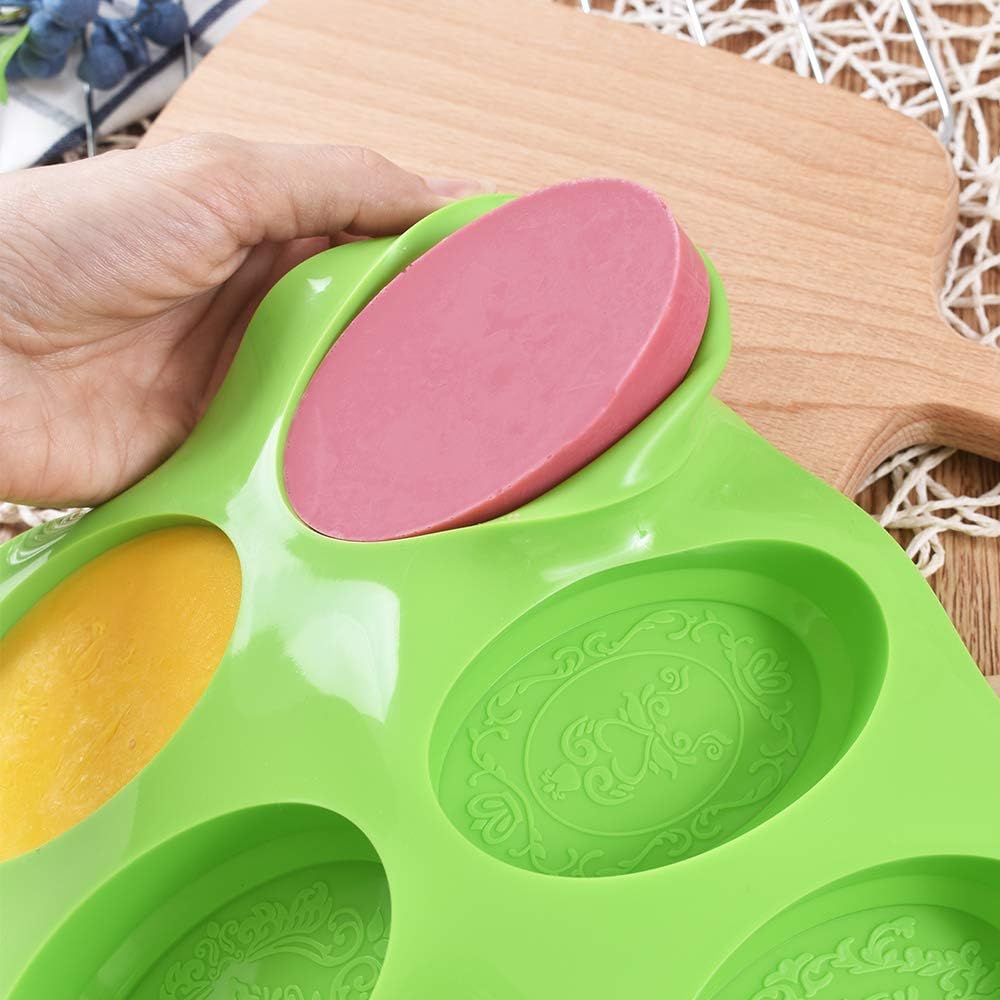 Silicone Soap Molds with Flower Patterns - Image 5
