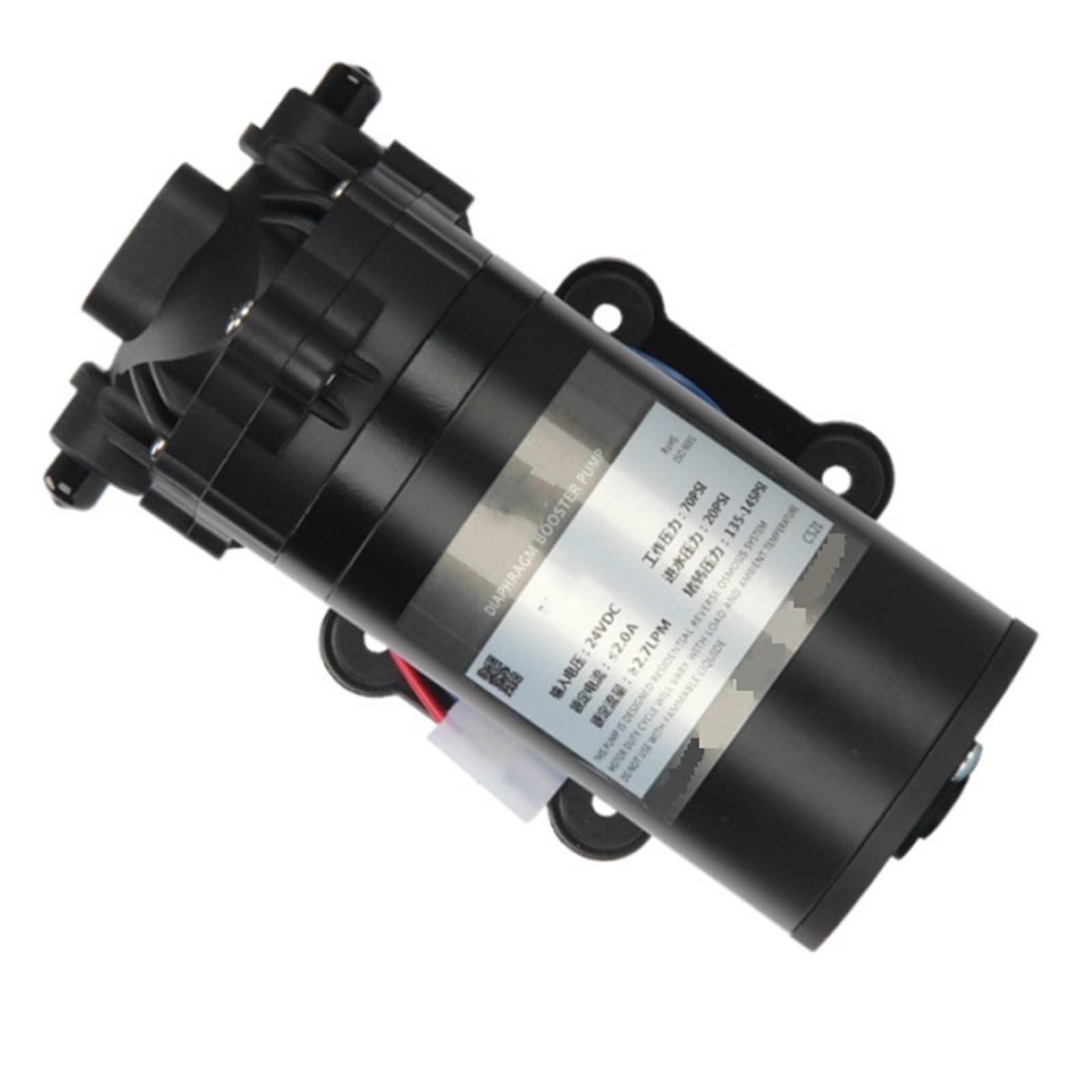 Cczrd One Color Dc24v Water Purifier Diaphragm Booster Pump 400Gpd Reverse Osmosis System Smooth Operation Flow Steady Reliable