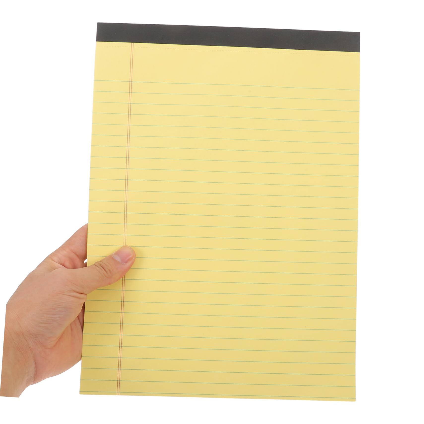 4piezas De Notas Legal Papel Para Cuaderno De Rayas Anchas De Notas Trabajo