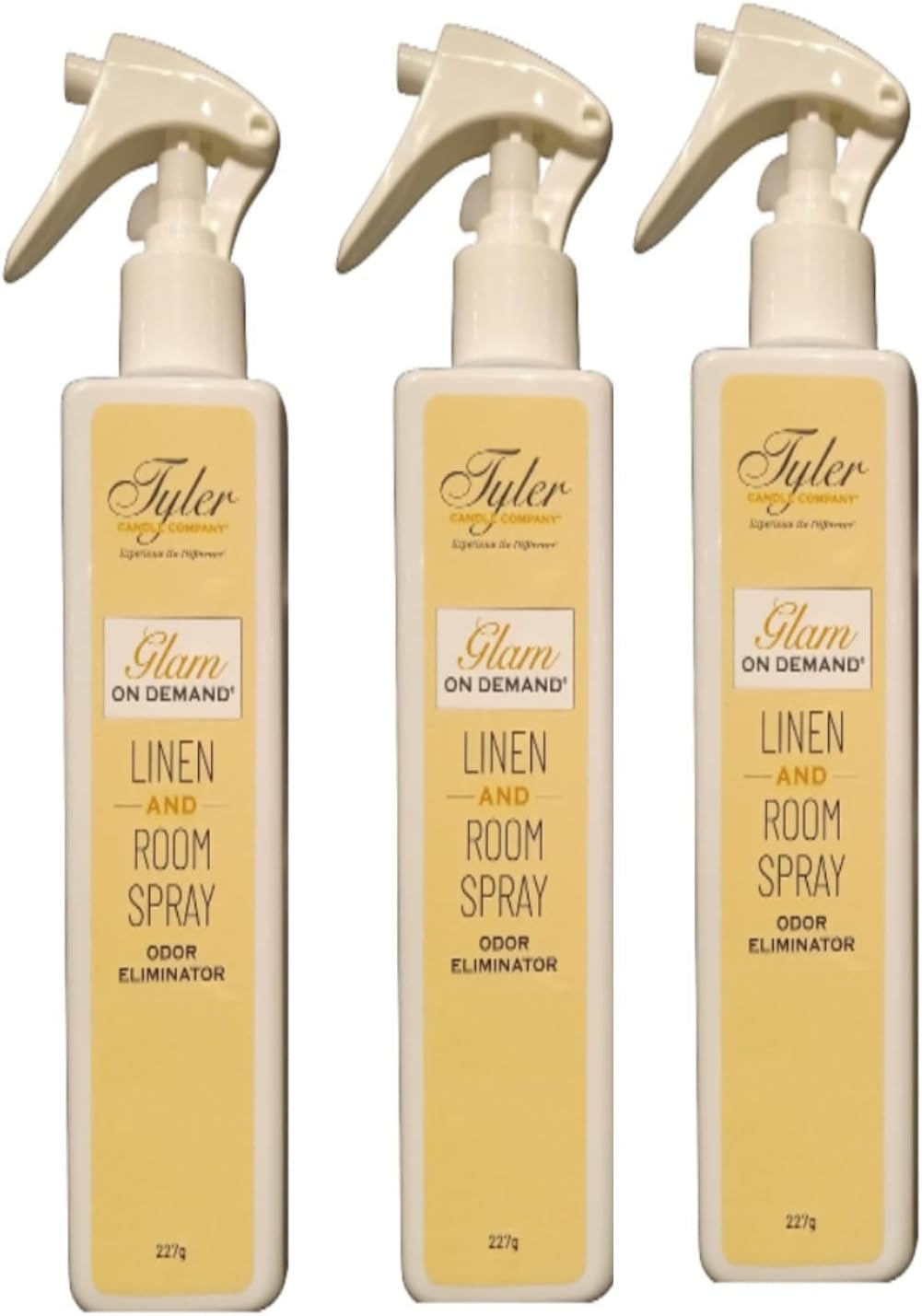 Tyler Candle Company - Spray On Demand - HIgh Maintenance Fragrance - 227g / 8oz, Clear (8 Fl oz (Pack of 3))