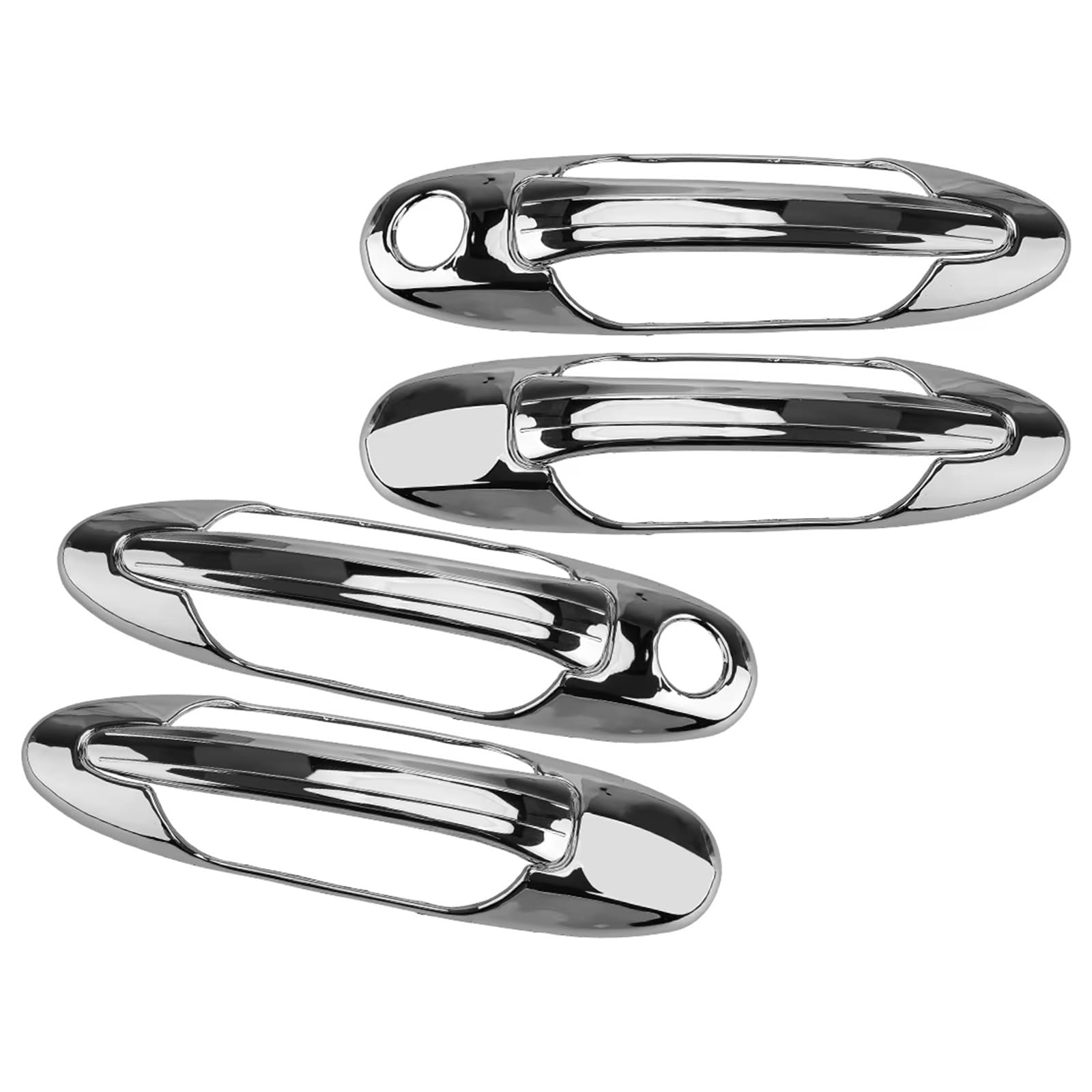 TRGDFDAA Door Handle Trims Covers Compatible with Toyota for Tundra 2005 2006 2007 Car Exterior Door Handle Cover Trim Decoration Accessories Decorative Shell
