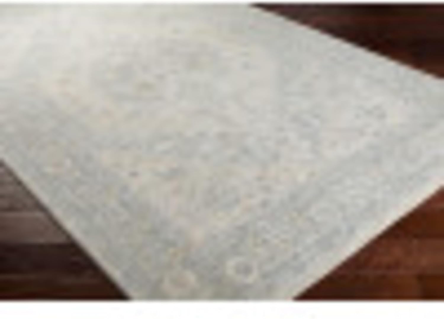 Livabliss Avant Garde Traditional Runner Area Rug, 2'7" x 7'3", Denim/Tan