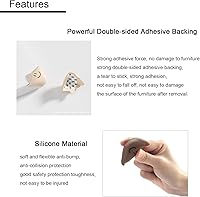 Vista 4 de Protector de esquina de nubes sonrientes, protector de esquina suave, protector de esquina de seguridad para niños, protector de esquina de dibujos