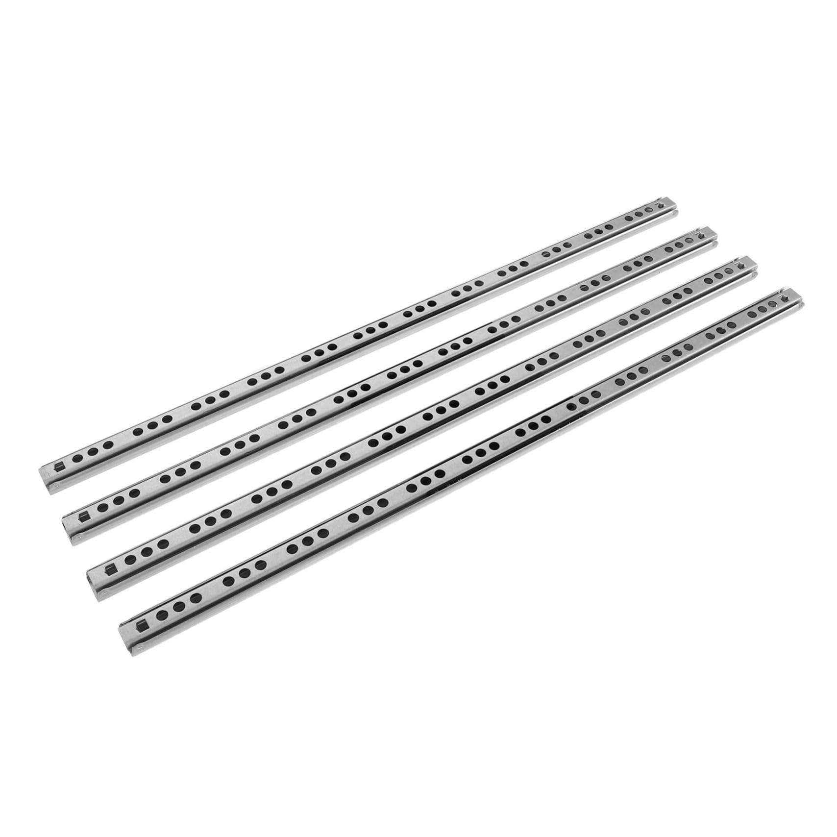 Glissières de tiroir à billes Toddmomy en acier robuste pour un amortissement doux