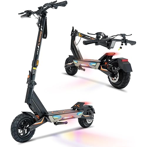 Electric Scooter for Adults, 5600W/1500W/1200W Motor Options, 46/40/35 MPH Top Speed, 27Ah/20.8Ah/15.6Ah Battery, Foldable Long Range E-Scooter