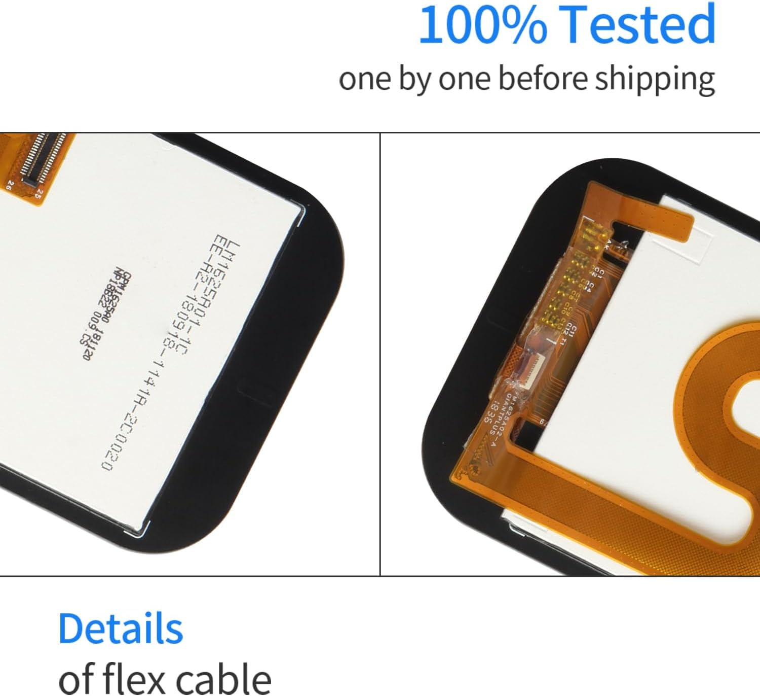 for Garmin G80 LCD Screen Replacement for Garmin Approach G80 Golf Handheld LCD Display Touch Screen Digitizer Assembly Matrix Glass Panel Full Repair Parts Kit with Free Tools