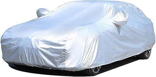 Funda de coche compatible con Audi A1 A3 A4 A5 A6 A7 A8 Q2 Q3 Q4 Q5 Q7 Q8 SQ7 SQ7 SQ8 RSQ3 RSQ8 impermeable a prueba de polvo Plus cubierta completa