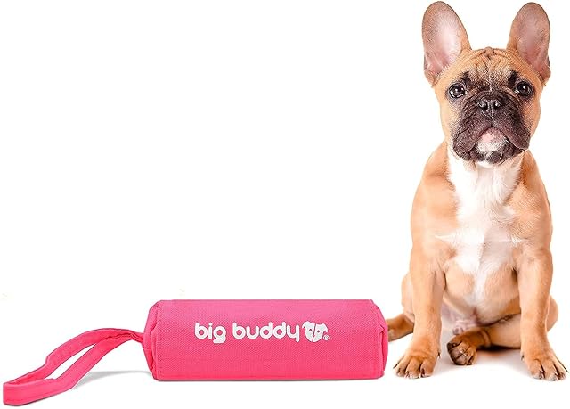 Foto 6 de 6 de big buddy Bolsa de comida de lona para perros (2 unidades), color rosa