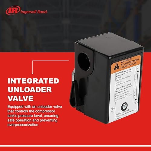 Miniatura 5 de Ingersoll-Rand 23474661 - Interruptor de presión para compresor SS3 y SS5 de una sola etapa