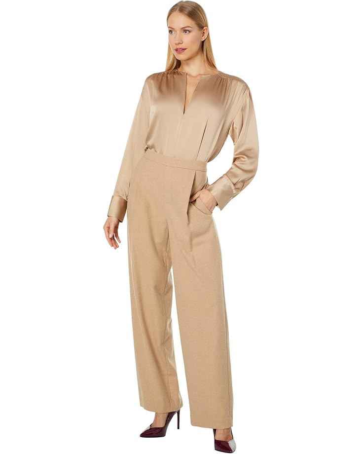 Vince Smocked Long Sleeve Blouse - #4 of 4