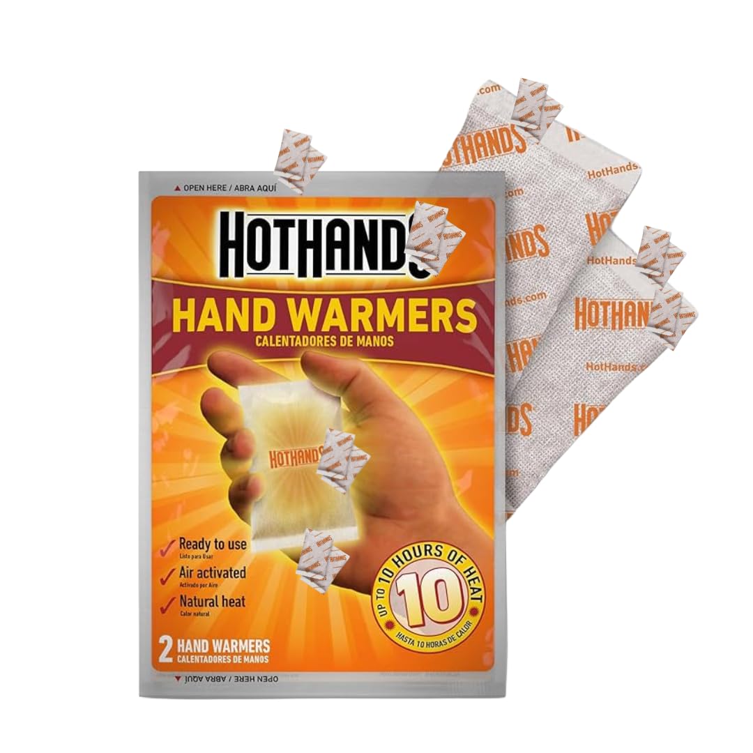 Hand Warmers 10 Pairs/Pack, Up to 10 Hours of Heat (20 Pack)