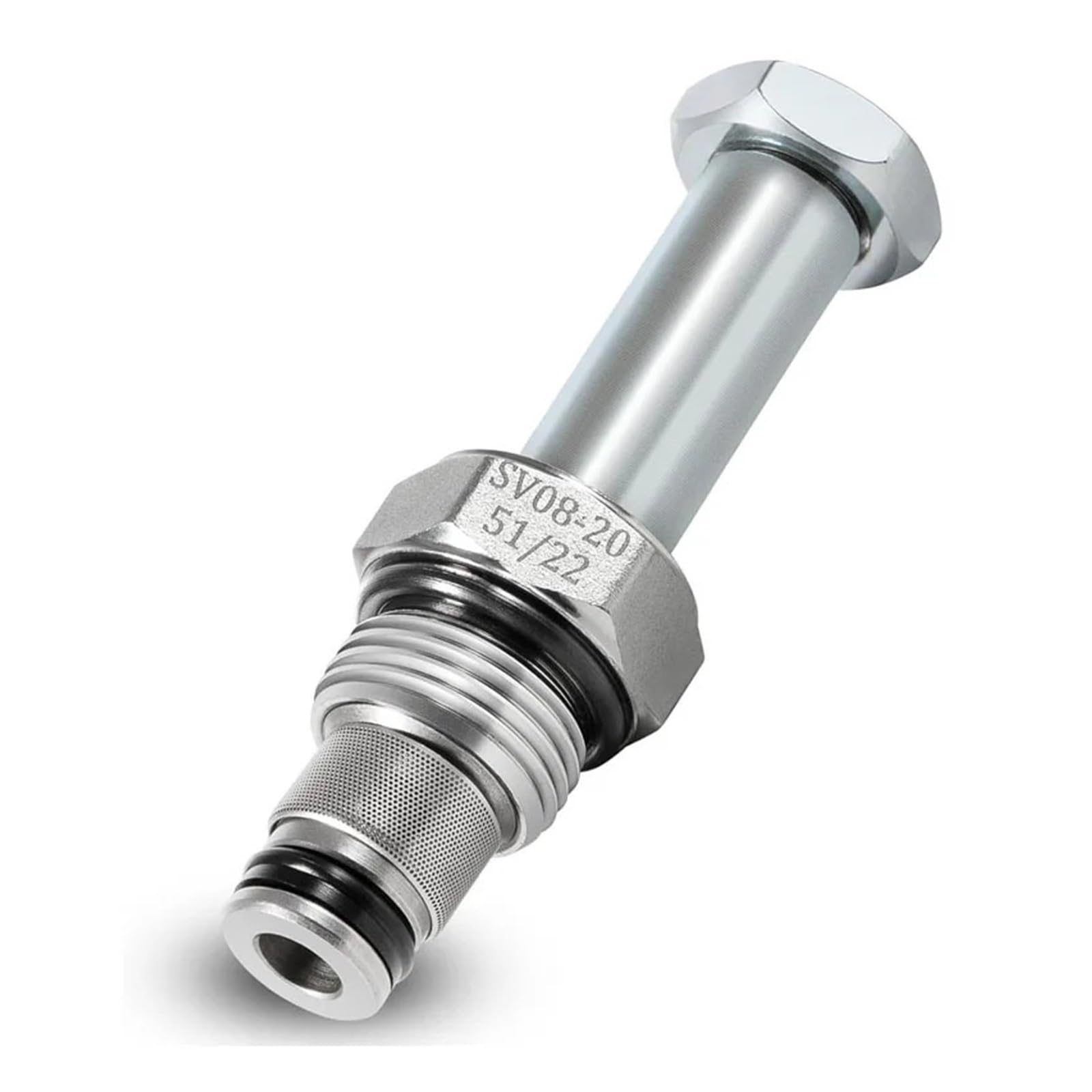 QRUYHBAJU SV08-20-0-N-00 Solenoid Operated Spool Cartridge Valve Check Valve for Hydraforce VC08-2 Cavity