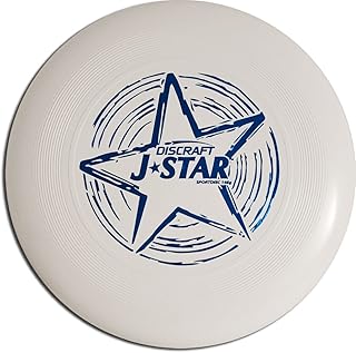 Discraft J-Star 145 Gram Sport Disc, for Youth Ultimate Frisbee White