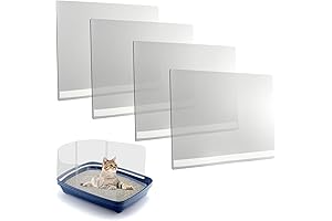Anti-Splash Litter Box Shields for Unbeatable Hygiene