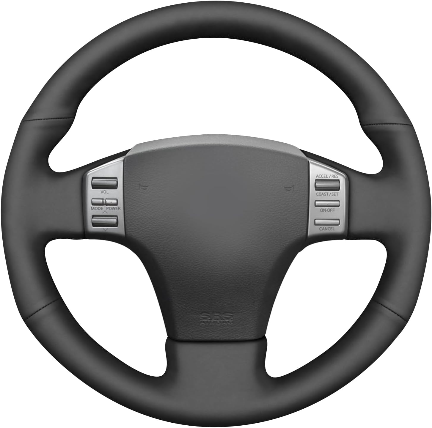 MEWANT DIY Stitched Steering Wheel Cover Wrap for Infiniti G35 2003-2006 Steering Wheel Accessories for Infiniti G35