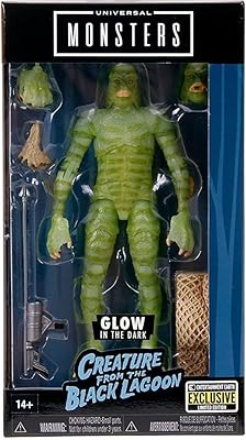 Universal Monsters Creature from The Black Lagoon Glow-in-The-Dark 6-Inch Action Figure - Entertainment Earth Exclusive