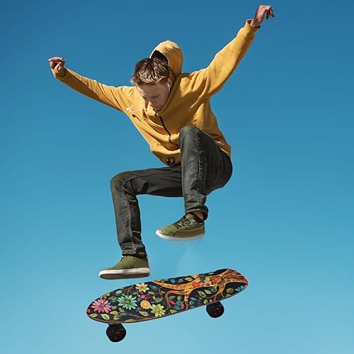 Vista 26 de Abstracto Negro Gris Geométrico Skateboard Grip Tape 33x9inch Papel de lija Longboard Scooter Griptape Diseño antideslizante y anti-desgarro