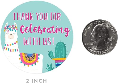 Vista 203 de Andaz Press Fiesta de llama y cactus, recuerdos de fiesta de bálsamo labial, bálsamo de llama, paquete de 12, decoración temática bohemia de llama