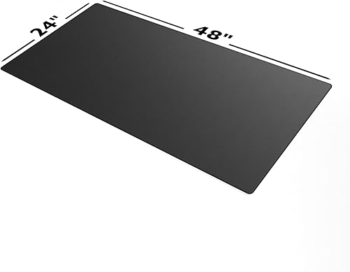 Miniatura 2 de Alfombrilla de mouse para juegos - 48 x 24 pulgadas - 0.157 in de grosor con bordes cosidos, base de goma antideslizante, alfombrilla de mouse de