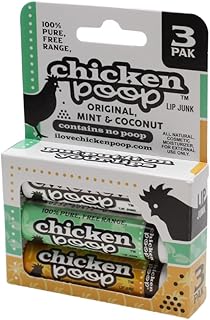 Chicken Poop® Lip Junk 3-Pack of Favorites