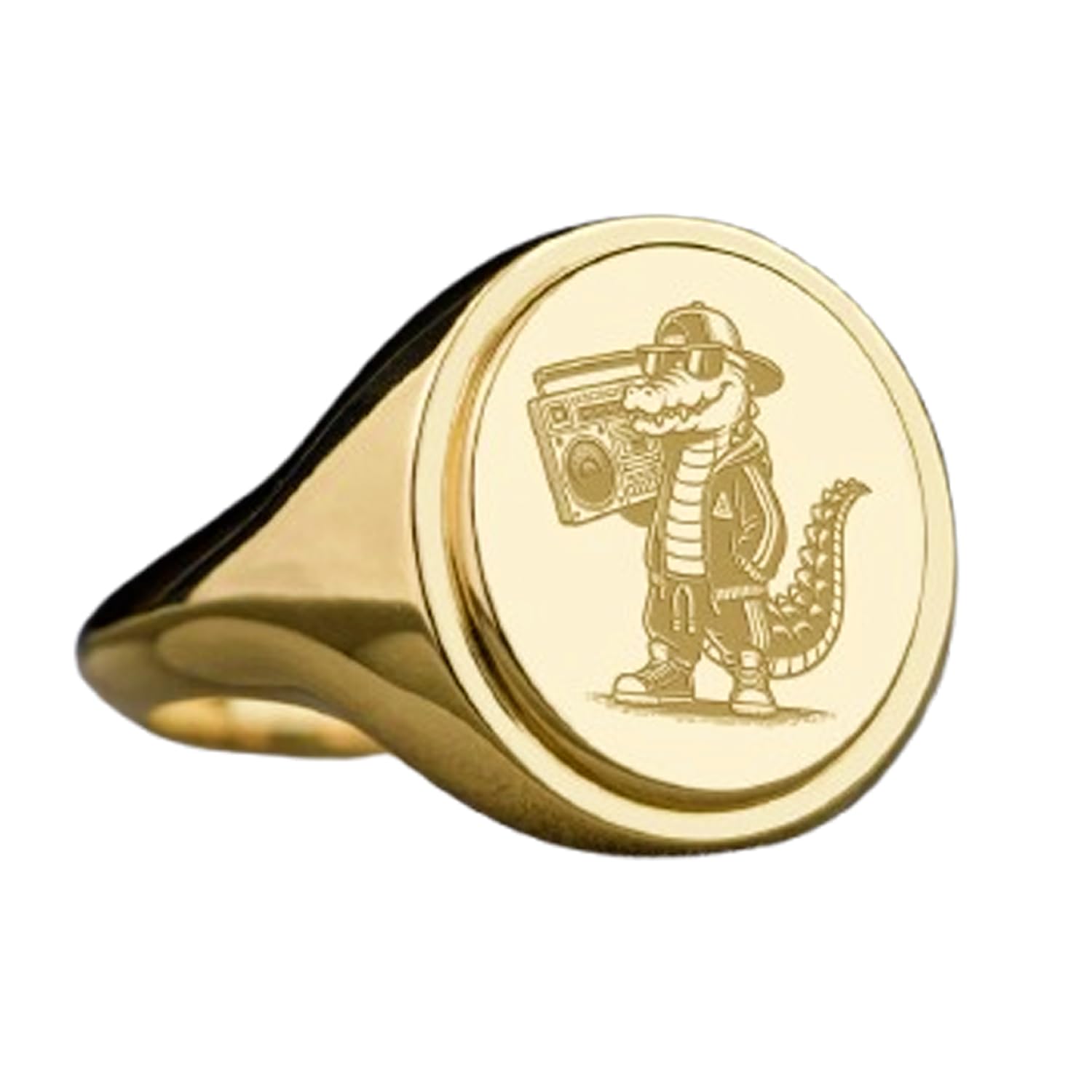 Bague crocodile en argent 925, le cadeau idéal pour marquer un événement - 5