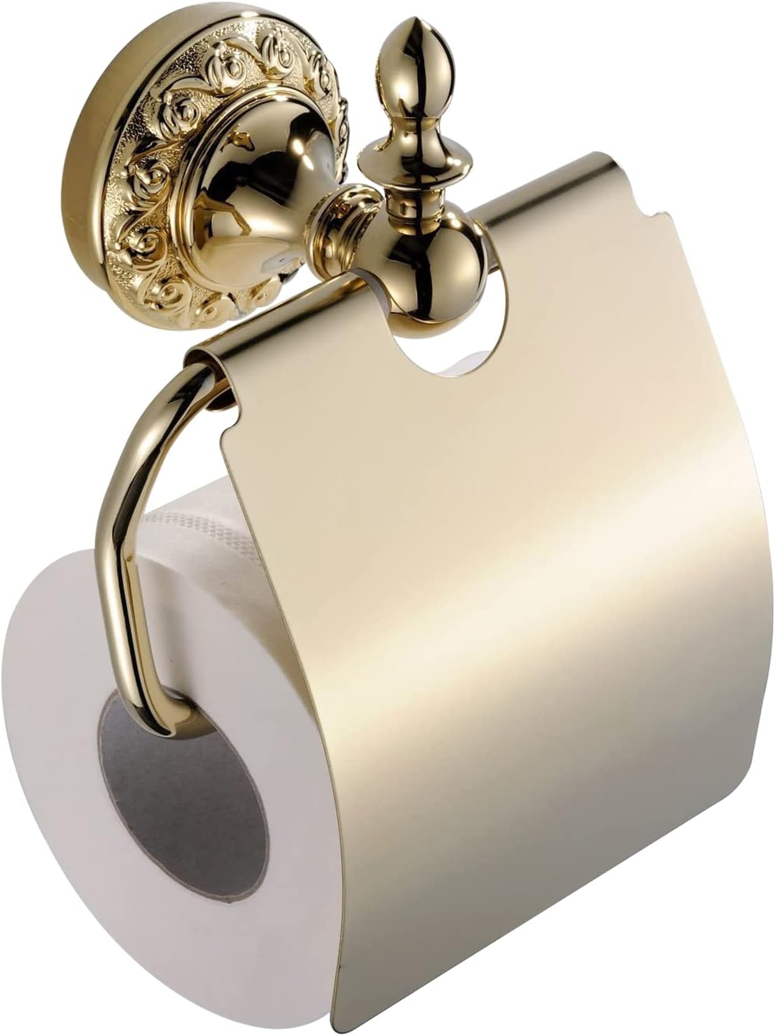 Weare Home Wall Mounted Modern Ti-Pvd Finish Brass Material Toilet Brush Holder And Bathroom Accessories