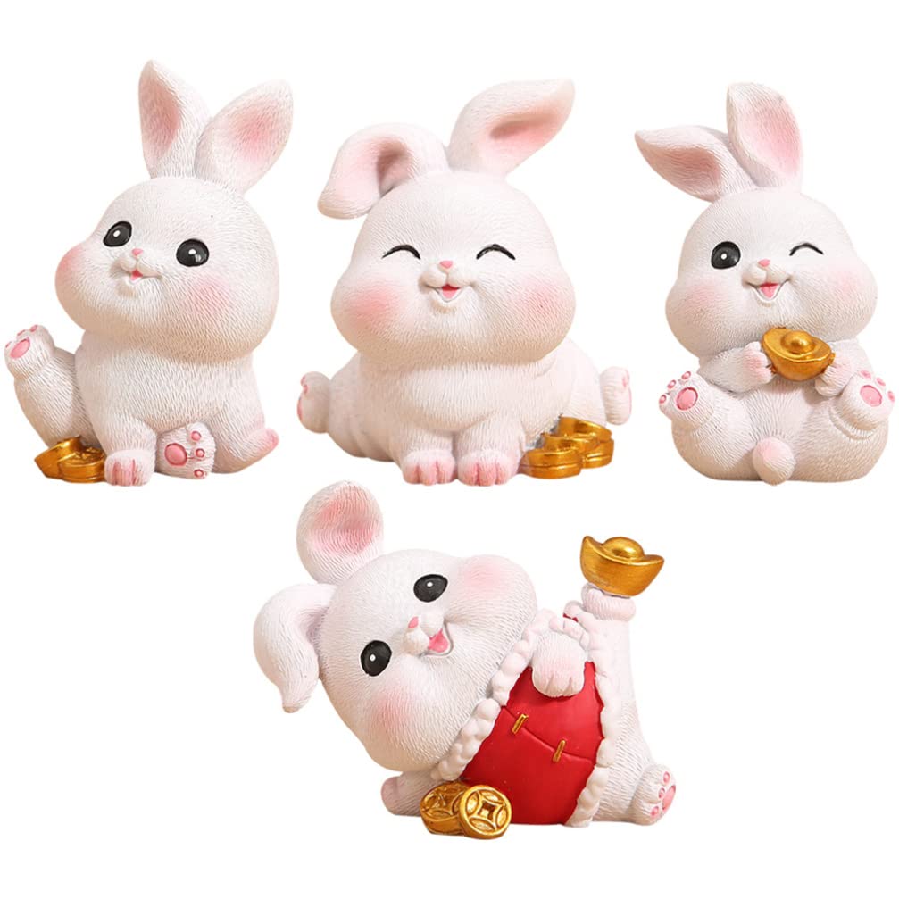 Amazon.co.jp: Toyvian ウサギ ミニチュア 置物 うさぎ オブジェ ミニ