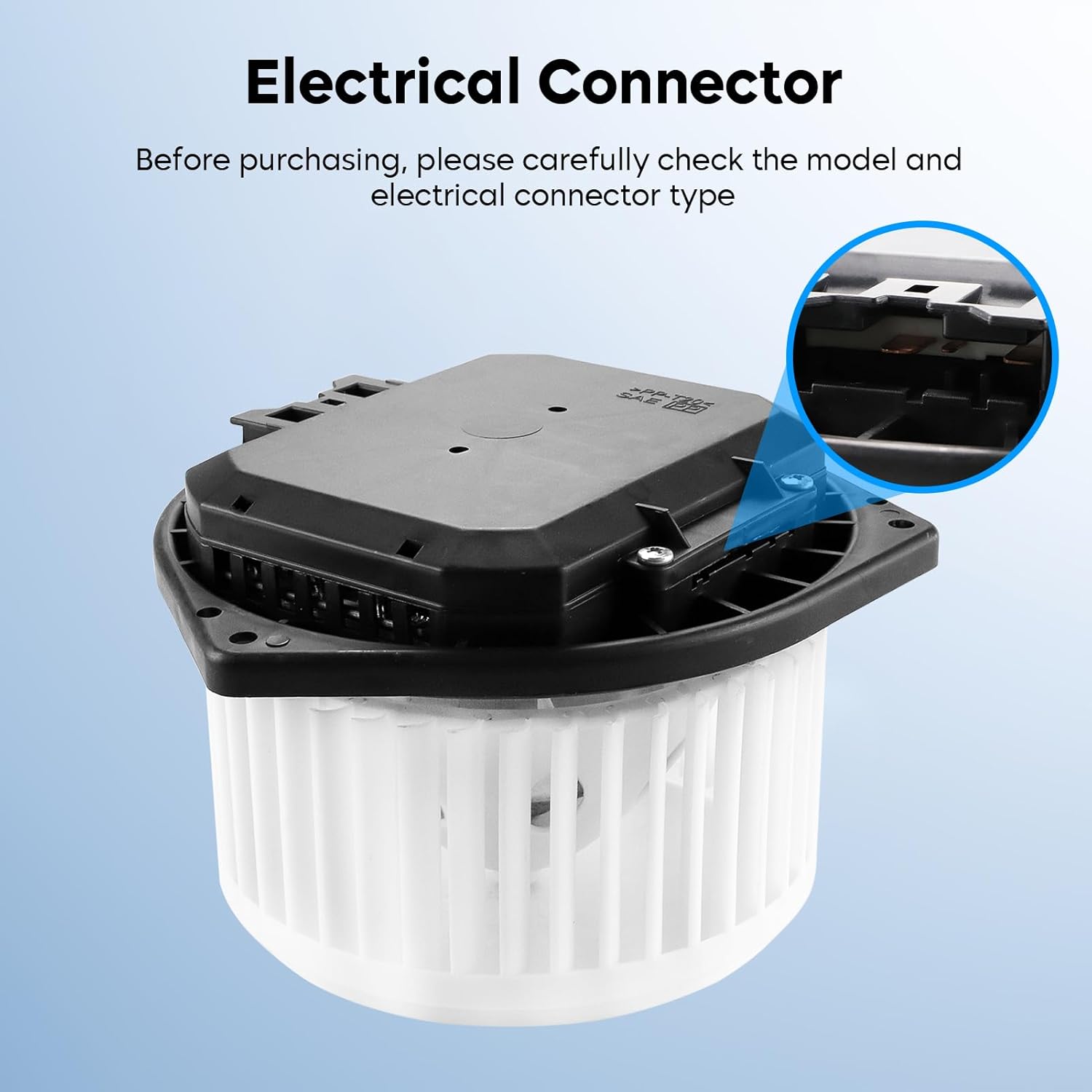 HVAC Blower Motor with Fan for Infiniti EX35 EX37 JX35 FX35 FX45 FX50 G25 G35 G37 Q45 Q50 Q60 QX60 QX70 350Z 370Z Altima Maxima Murano Pathfinder Quest Replaces for 700193