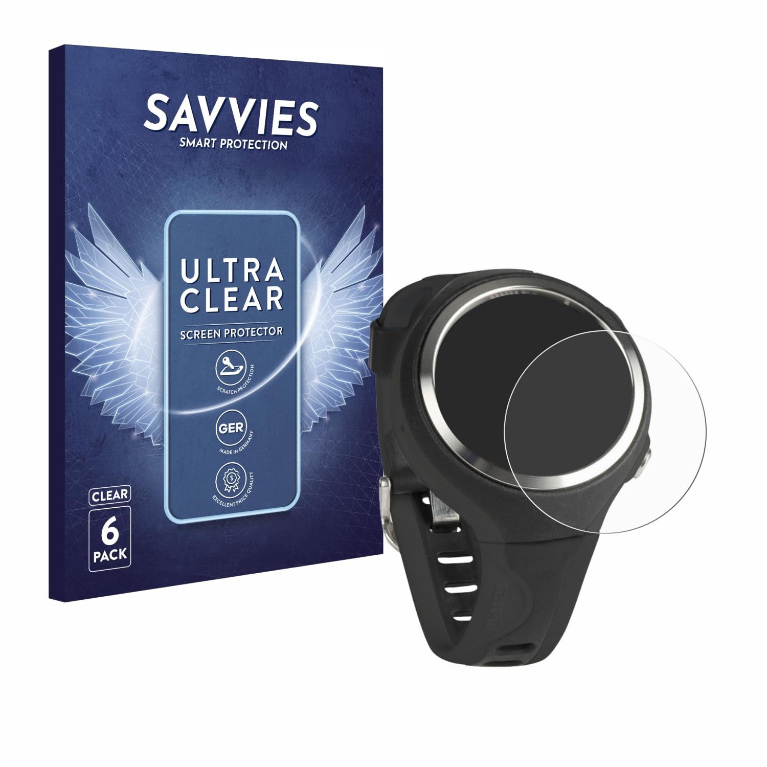 Savvies Pellicola Protettiva per Mares Smart Schermo Trasparente 6 Pezzi