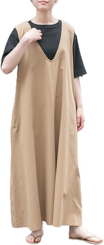 新品タグ　FORK&SPOON　テントラインUネックワンピース　アーバンリサーチ セール】FORK&SPOON テントラインUネックワンピース（ジャンパー