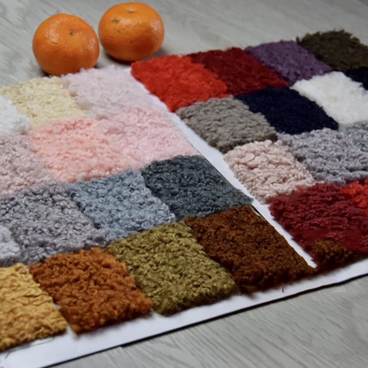Tkanina ze sztucznego futra, Tkanina wełniana z imitacji futra, kręcona, wielokolorowa, 160x50 cm, do majsterkowania i dekoracji wnętrz(1 White)