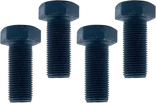 018-6020-00,018602000, 5/8"-18 X 1-1/2 Bolt Grade GR 8 Hex Bolt Fine for Bad Boy Mowers ZT, CZT, MZ, Outlaw, Magnum, Maverik Series for Bad Boy 60 inch Mower Blades 4 Pack