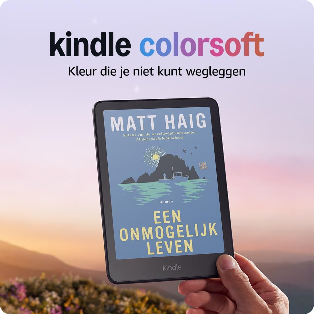 Amazon Kindle Colorsoft (nieuwste generatie) – Met kleurenscherm en aanpasbaar warm licht – 16 GB