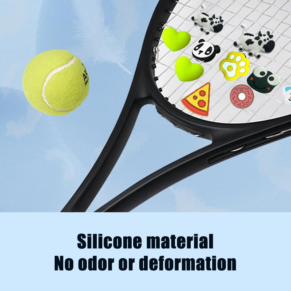 Amortisseur De Vibrations Pour Raquette De Tennis - Silicone Souple - Diamètre 23 Mm - Réduit Les Chocs - Améliore Le Contrôle