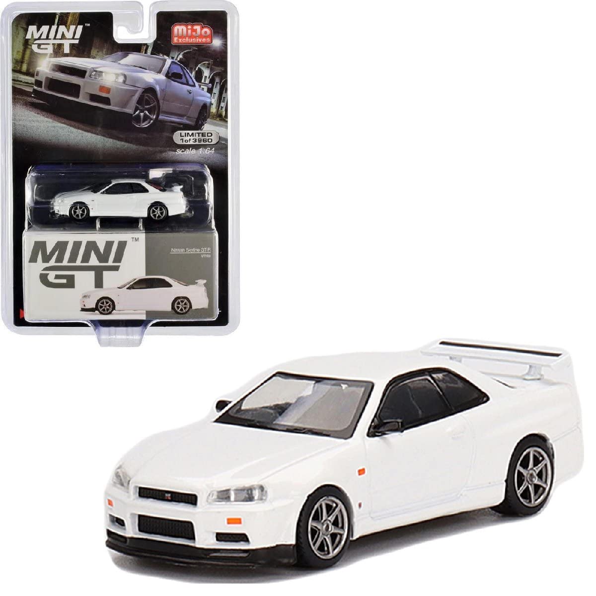 Amazon | MINI GT 1/64 日産 スカイライン GT-R R34 Vスペック N1
