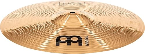 Vista 13 de Par de Hihat de 13 pulgadas (sombrero alto) – HCS acabado tradicional bronce para batería, fabricado en Alemania, 2 años de garantía