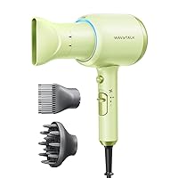Vista 8 de Wavytalk Secador de pelo, secador de pelo iónico soplado para cabello rizado con difusor, secado rápido de 1875 W con tecnología de cerámica, 3