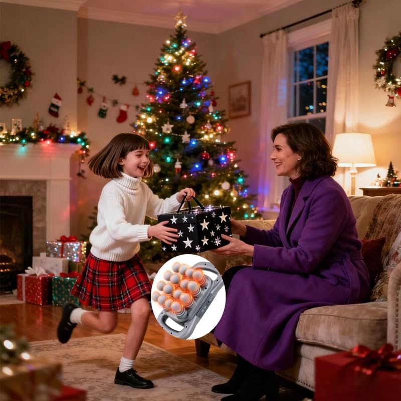 16 Head Massage Gun Deep Tissue, 16 Head Massager 9 Modes 9 Levels, Back Massager for Pain Relief Deep Tissue,Massager for Neck Head Shoulders Legs Foot, Body Muscle Massager Pain Relief - Image 5