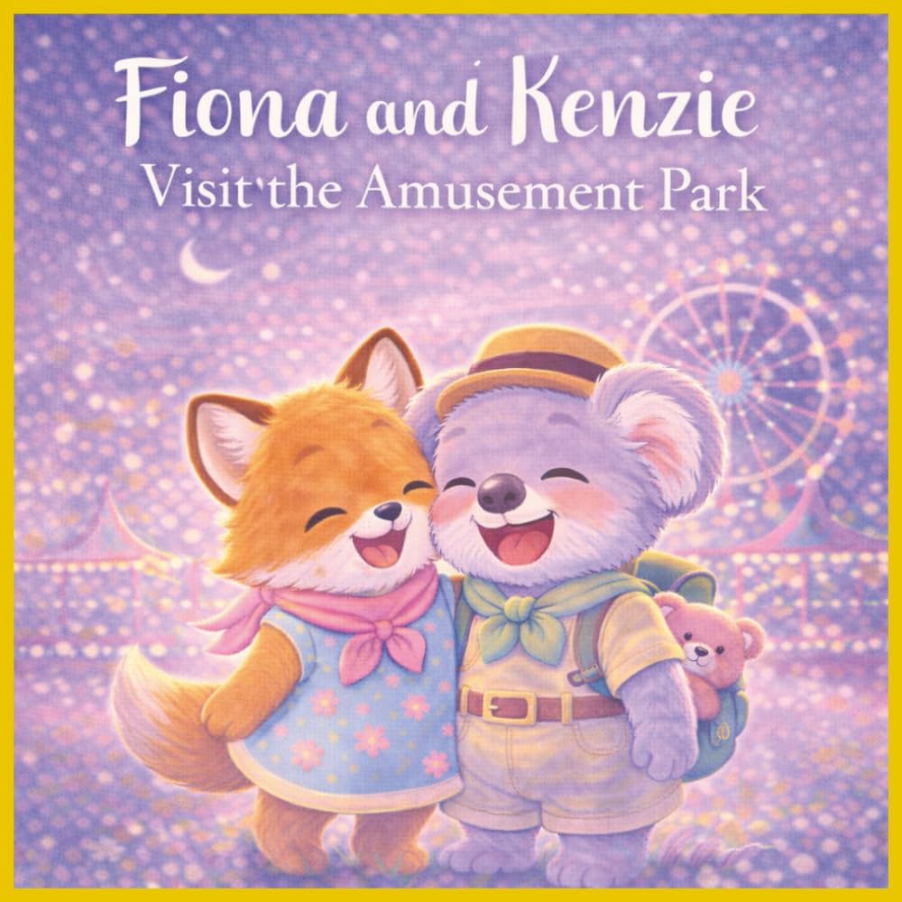 Fiona and Kenzie Visit the Amusement Park.: A Sweet Bedtime Story About Friendship, Courage, and Big Adventures for Preschool and Early Readers